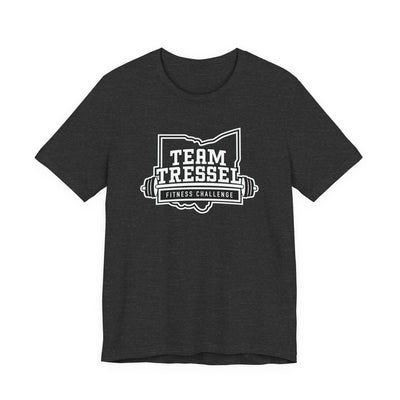 Adult Unisex Team Tressel Fitness Challenge Graphic Short Sleeve Soft Tee