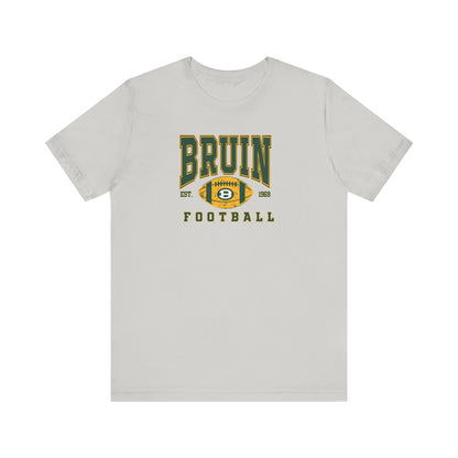 Adult Unisex Bruin Football Heritage Graphic Short Sleeve Soft Tee