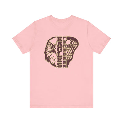 Adult Unisex Epic Lacrosse Eagle Graphic Short Sleeve Soft Tee