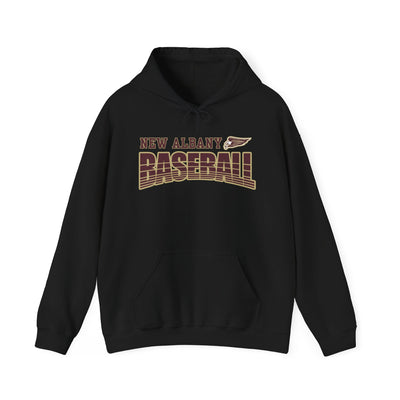 Adult Unisex Eagles Line Drive Baseball Graphic Hoodie