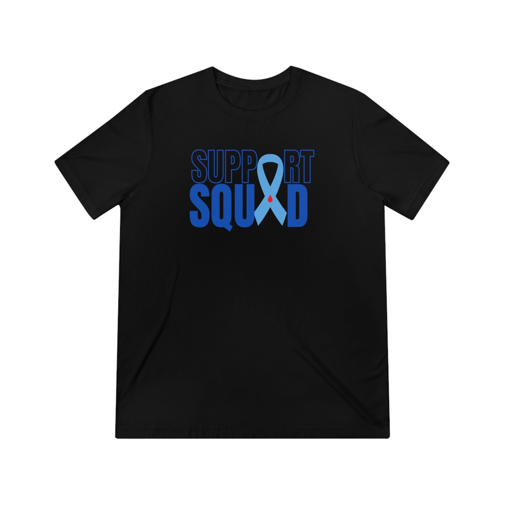 Adult Unisex Super Soft T1D Support Squad Short Sleeve Graphic Tee