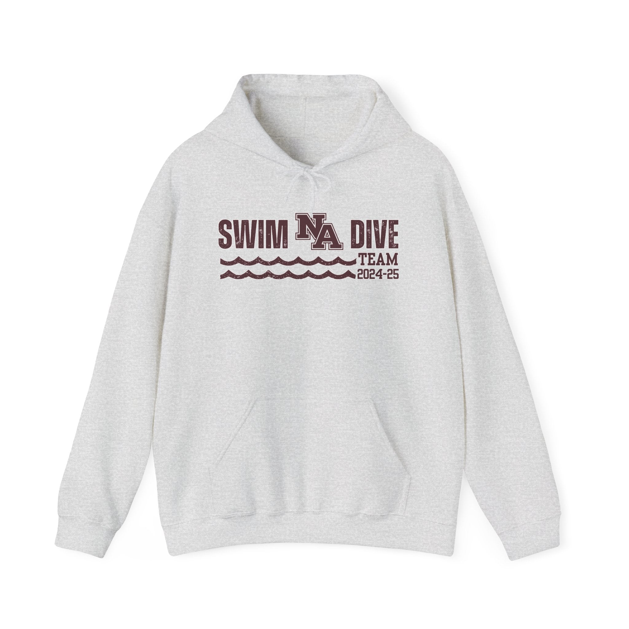 Adult Unisex Swim & Dive Winning Waves Graphic Hoodie