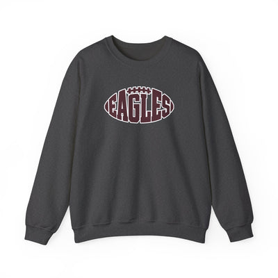Adult Unisex New Albany Football Eagle Ball Graphic Sweatshirt