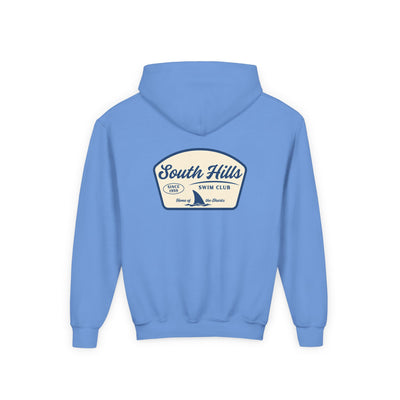 Youth South Hills Swim Club Home of the Sharks Graphic Hoodie