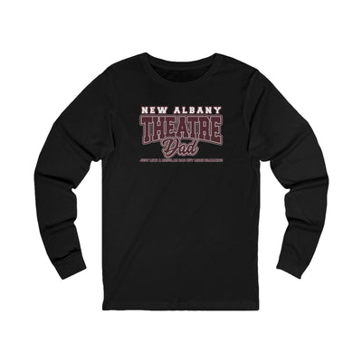 Adult Unisex New Albany Theatre Dad Graphic Long Sleeve Soft Tee