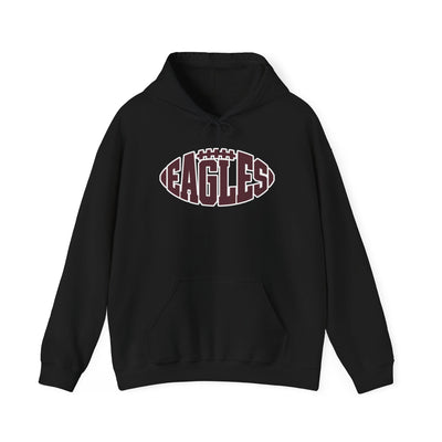 Adult Unisex New Albany Football Eagle Ball Graphic Hoodie