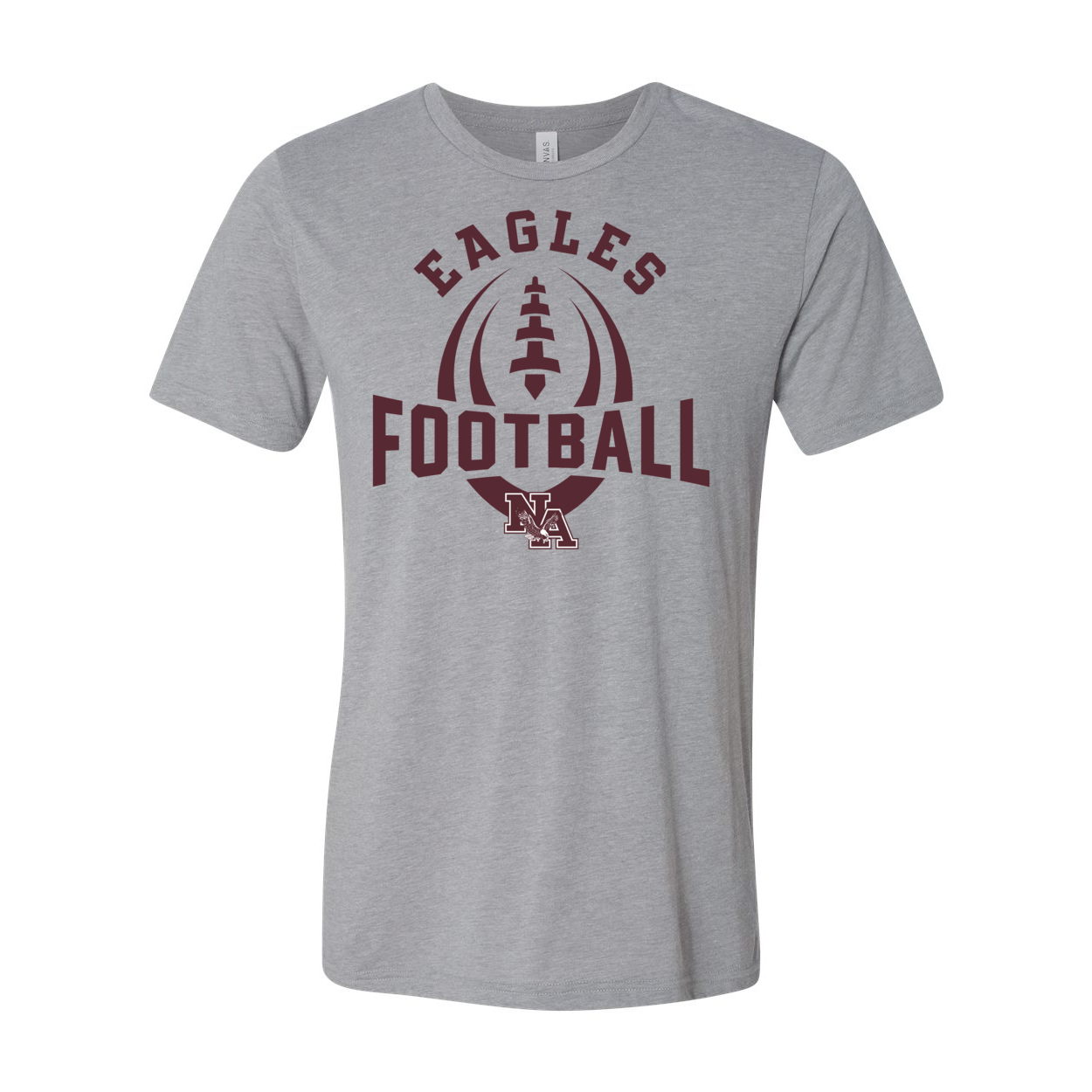 Adult Unisex Super Soft Eagles Ultimate Football Short Sleeve Graphic Tee