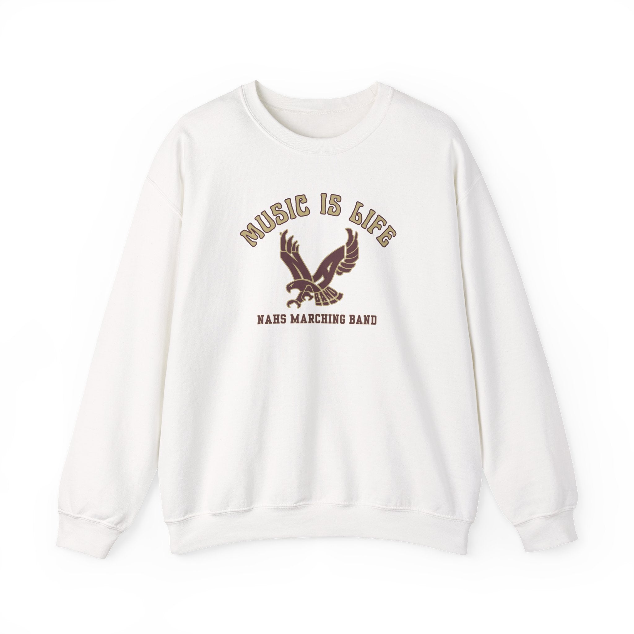 Adult Unisex NAHS Music is Life Graphic Sweatshirt