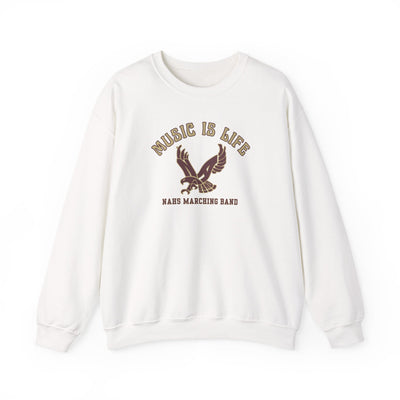 Adult Unisex NAHS Music is Life Graphic Sweatshirt