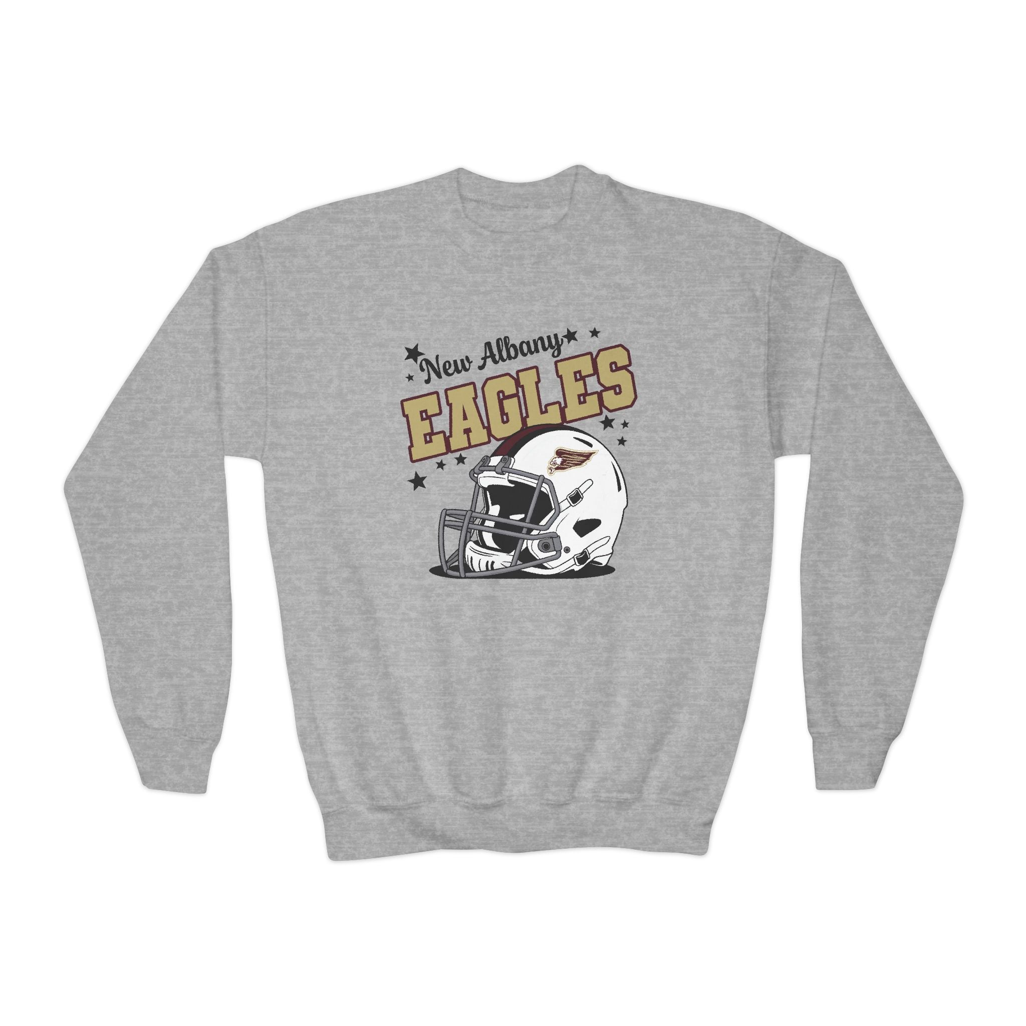 Youth New Albany Eagles Football Pride Graphic Sweatshirt