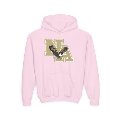 Youth Gold Classic Logo Graphic Hoodie