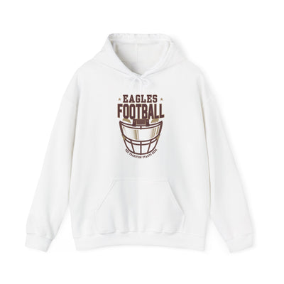 Adult Unisex Eagles Maroon Hype Helmet Graphic Hoodie