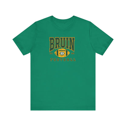 Adult Unisex Bruin Football Heritage Graphic Short Sleeve Soft Tee