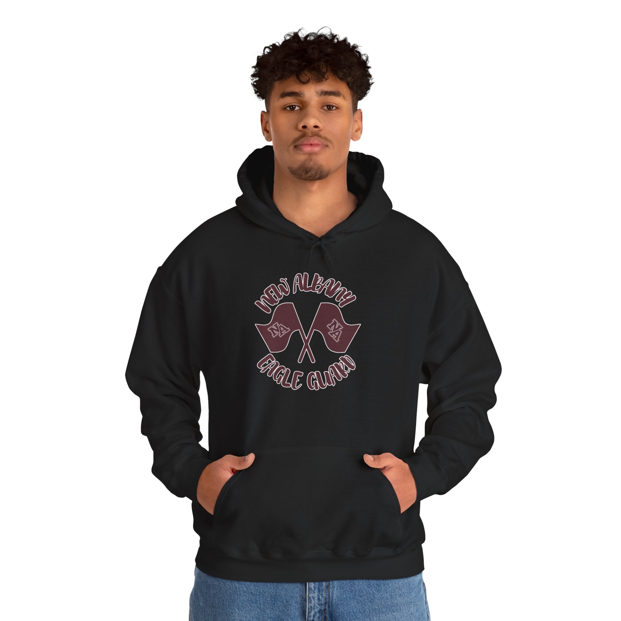 Adult Unisex New Albany Eagle Guard Graphic Hoodie