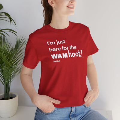 Adult Unisex WAMhootGraphic Short Sleeve Soft Tee - Akhia