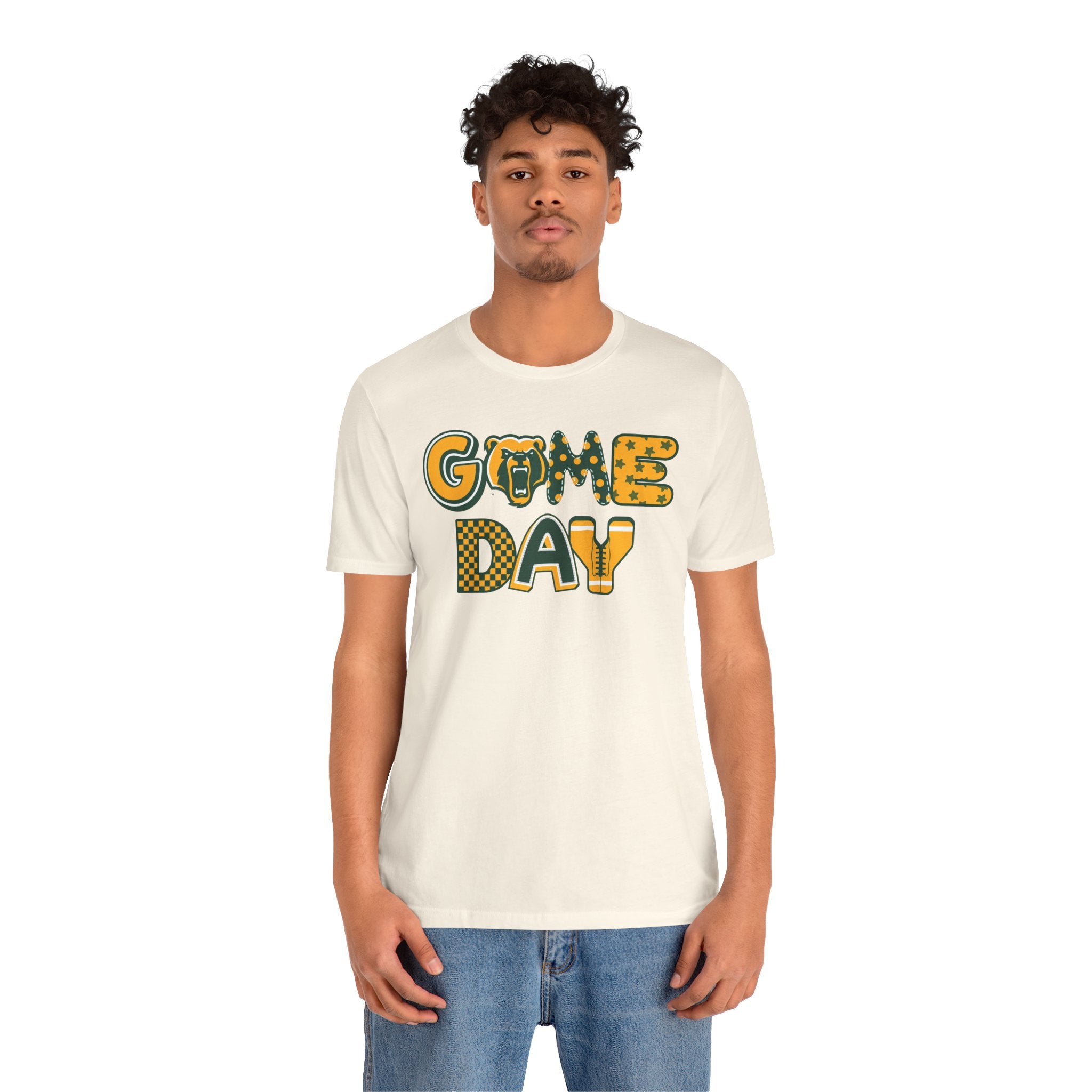 Adult Unisex Bruin Game Day Graphic Short Sleeve Soft Tee