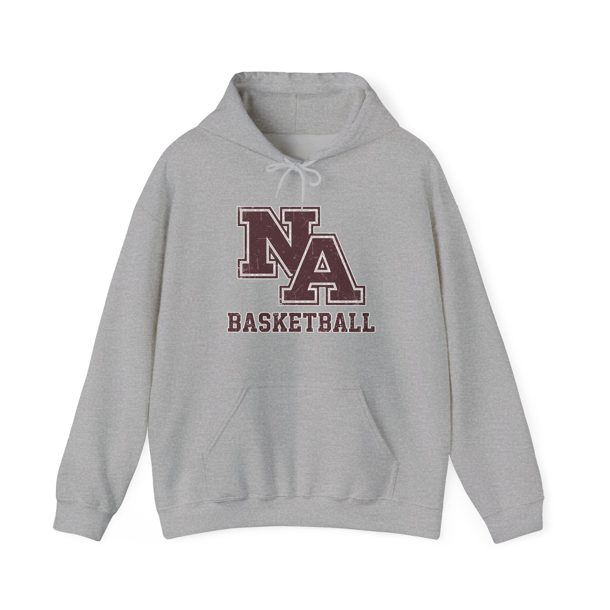 Adult Unisex New Albany Basketball Vintage Vibe Logo Graphic Hoodie