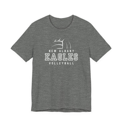 Copy of New Albany Eagles Volleyball Vintage Distressed Graphic Short Sleeve Soft Tee