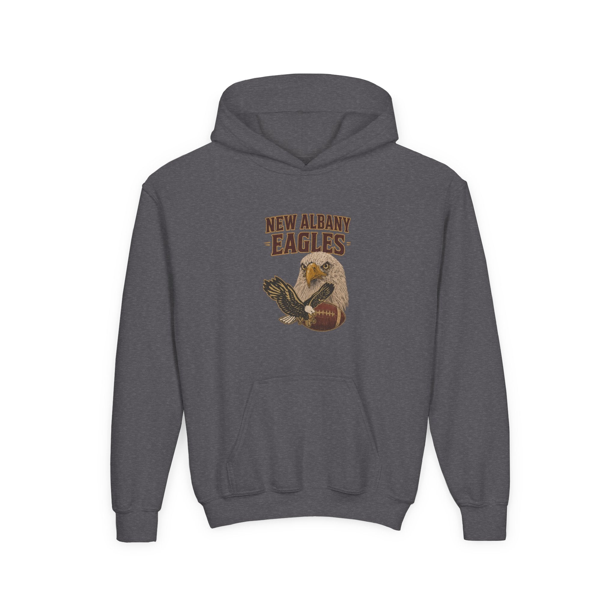 Youth New Albany Gridiron Eagle Graphic Hoodie