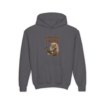 Youth New Albany Gridiron Eagle Graphic Hoodie