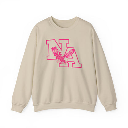 Adult Unisex Neon Pink Power Graphic Sweatshirt - PINK OCTOBER