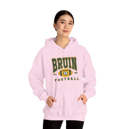 Adult Unisex Bruin Football Heritage Graphic Hoodie
