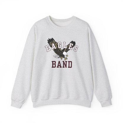Adult Unisex Flying Band Eagle Graphic Sweatshirt