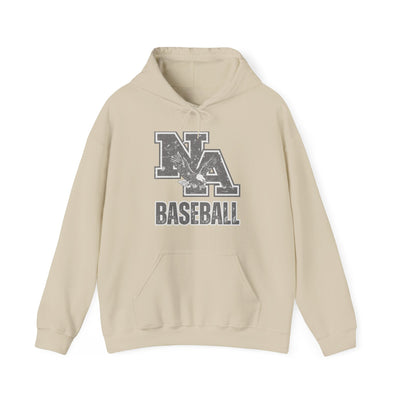Adult Unisex Vintage Faded Logo Baseball Graphic Hoodie