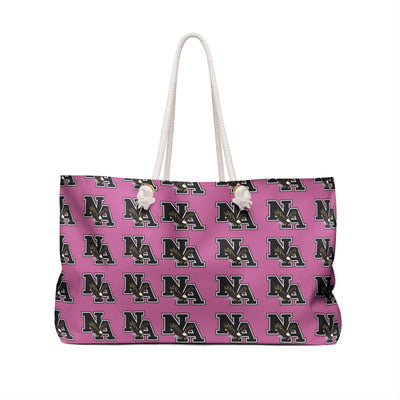 Team Spirit Classic Logo Large Pink Tote - New Albany Eagles