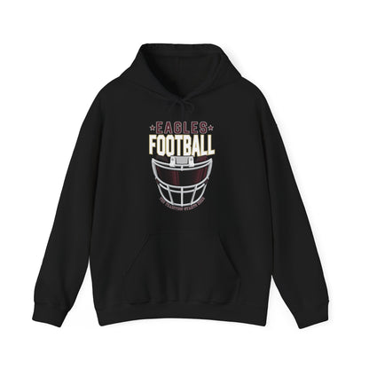 Adult Unisex Eagles White Hype Helmet Graphic Hoodie