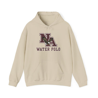 Adult Unisex New Albany  Water Polo Classic Maroon Logo Graphic Hoodie