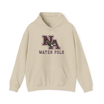 Adult Unisex New Albany  Water Polo Classic Maroon Logo Graphic Hoodie