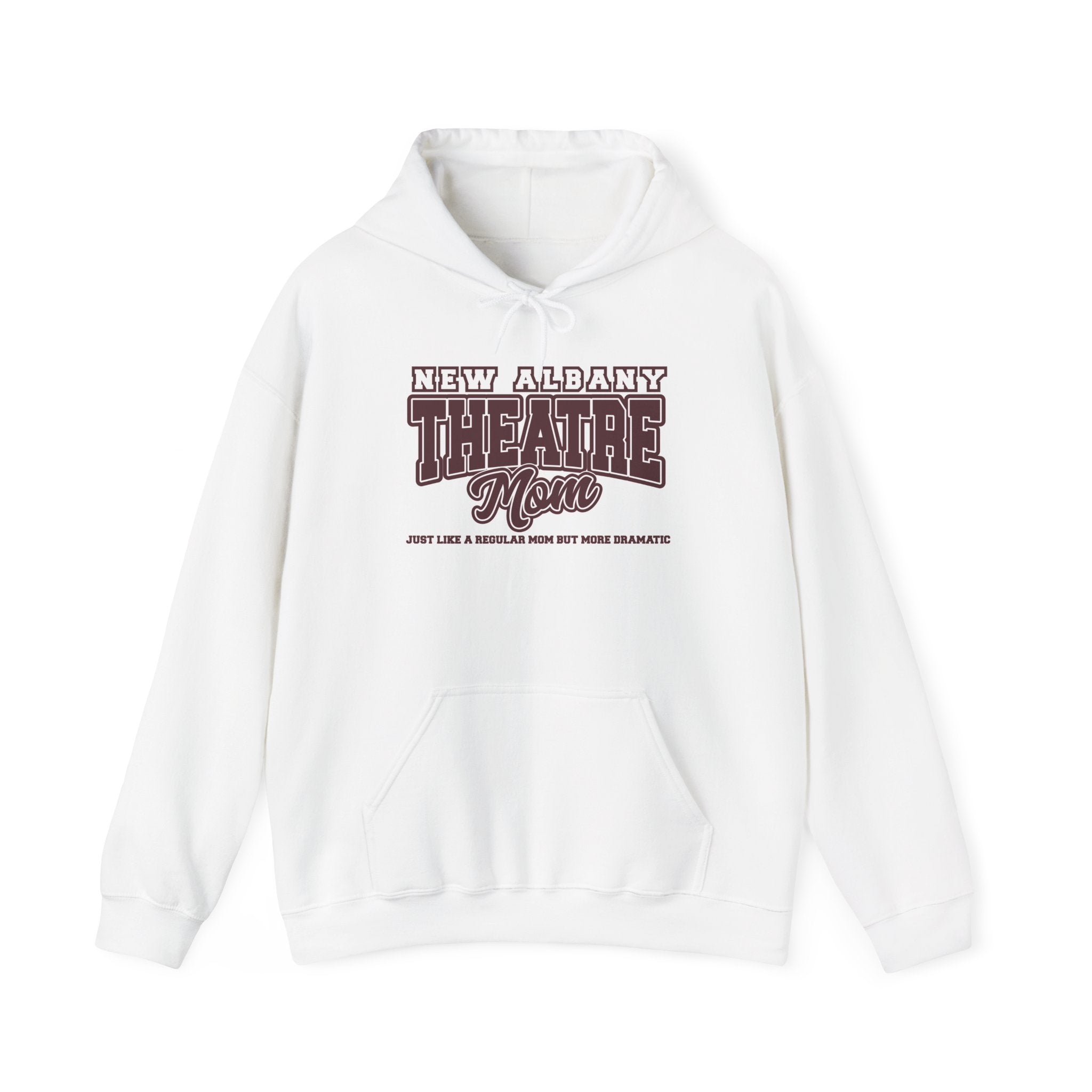 Adult Unisex New Albany Theatre Dramatic Mom Graphic Hoodie