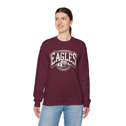 Adult Unisex New Albany Eagles Football Motion Graphic Sweatshirt