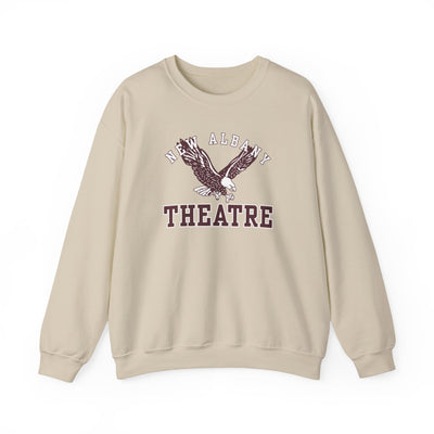 Adult Unisex Flying Theatre Eagle Graphic Sweatshirt