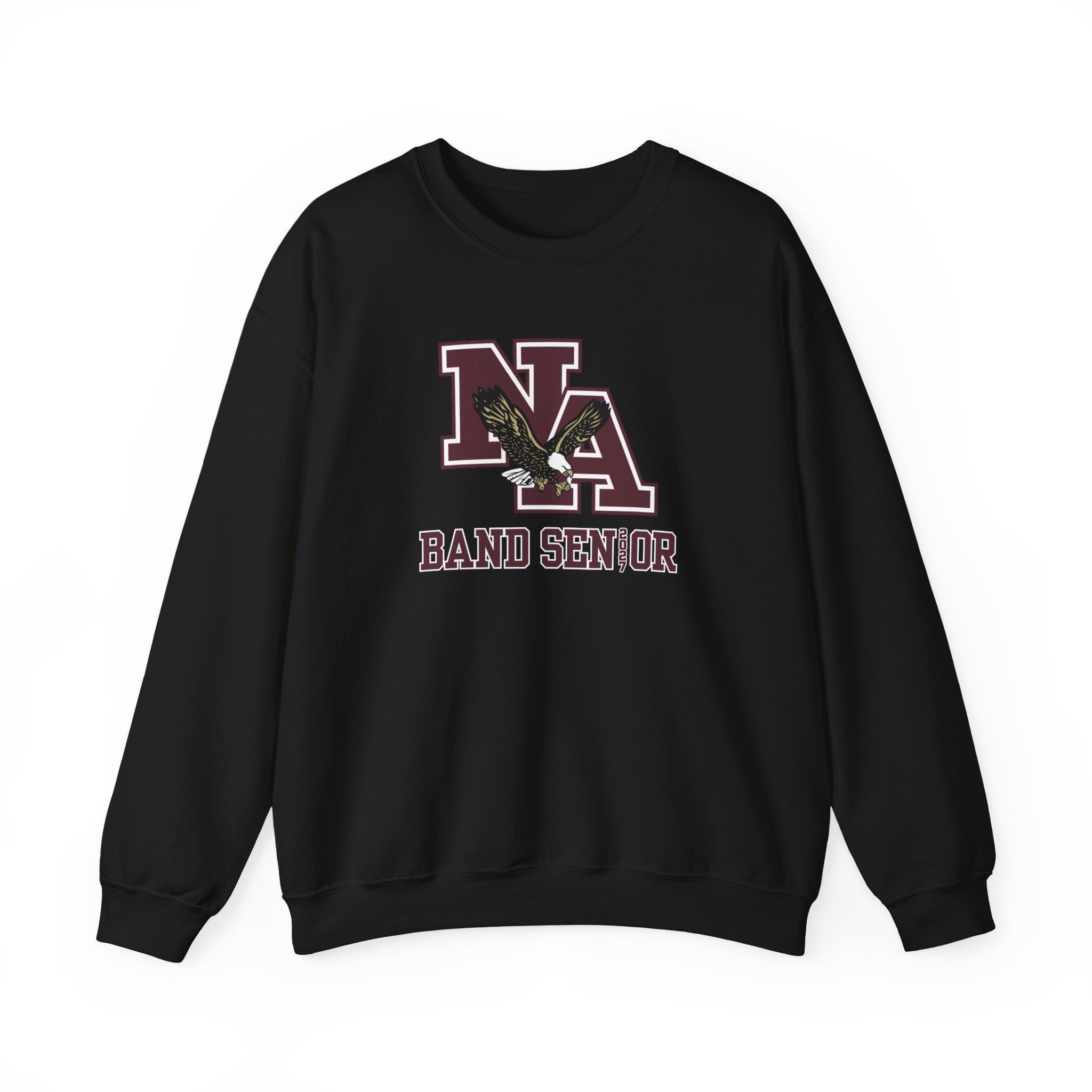 Adult Unisex New Albany Band 2027 Senior Graphic Sweatshirt