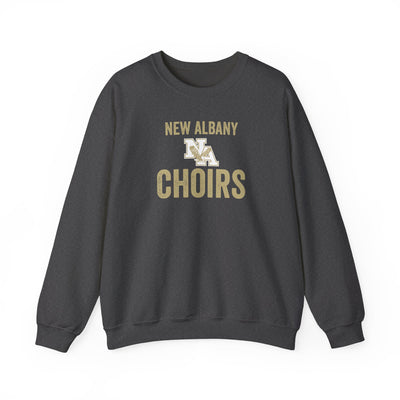 Adult Unisex Vintage Distressed New Albany Choirs Graphic Sweatshirt