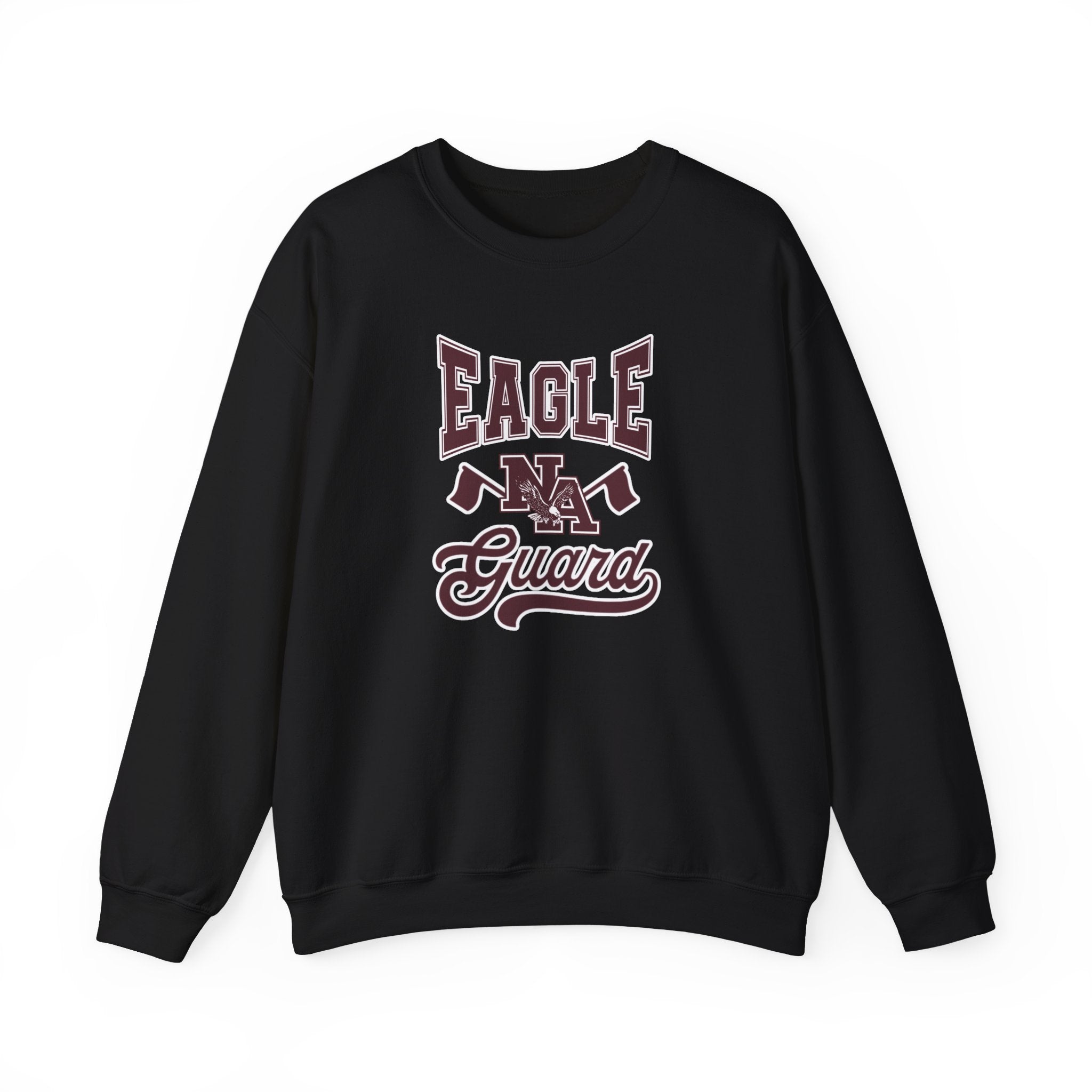 Adult Unisex Classic Varsity Eagle Guard Graphic Sweatshirt