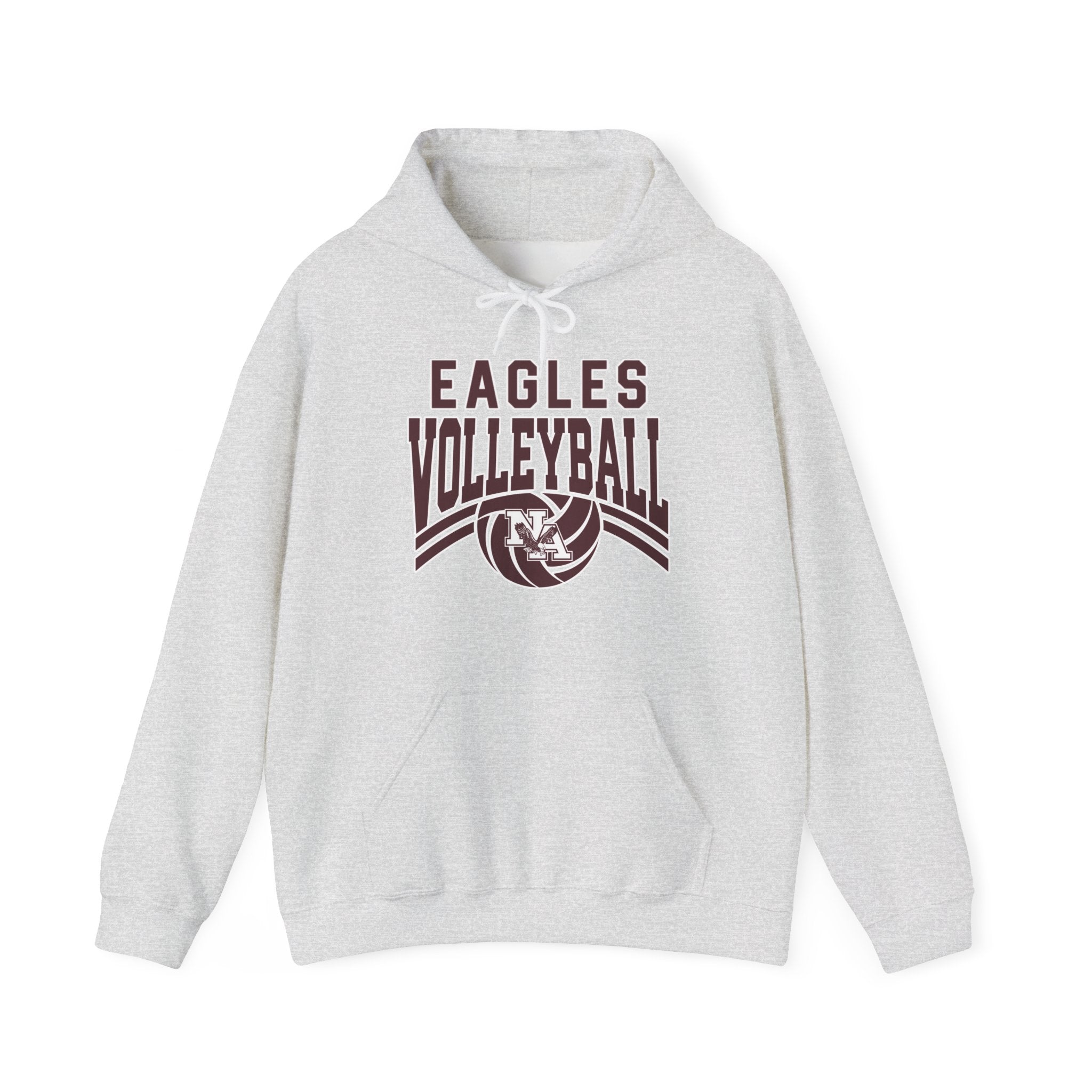 Adult Unisex New Albany Volleyball Varsity Arch Graphic Hoodie