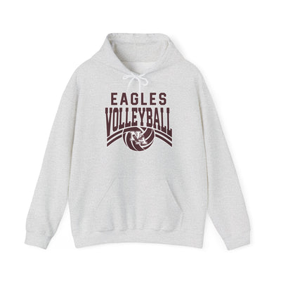 Adult Unisex New Albany Volleyball Varsity Arch Graphic Hoodie