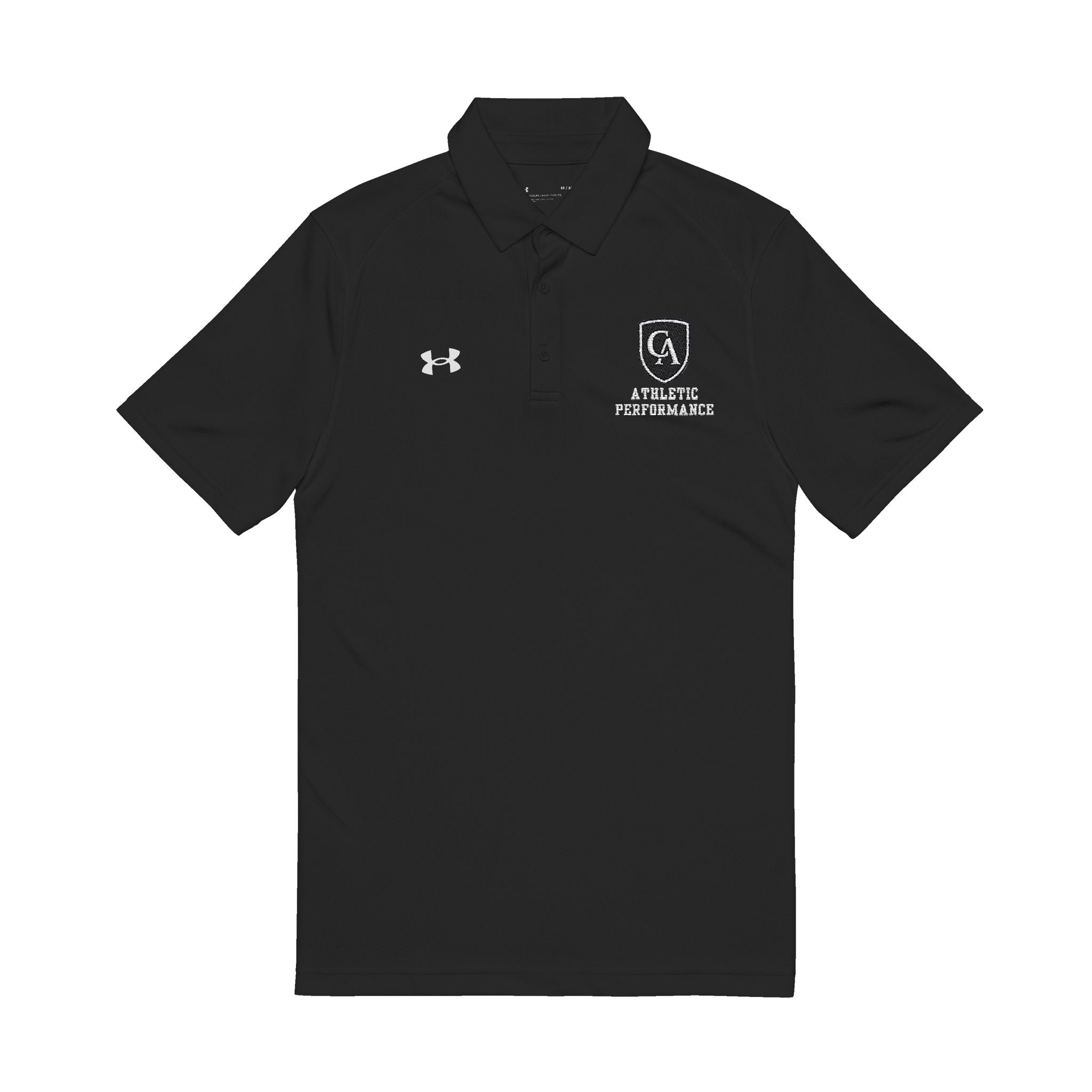 Adult Unisex Columbus Academy Vikings Athletic Performance Under Armour Performance Polo with Logo Embroidery