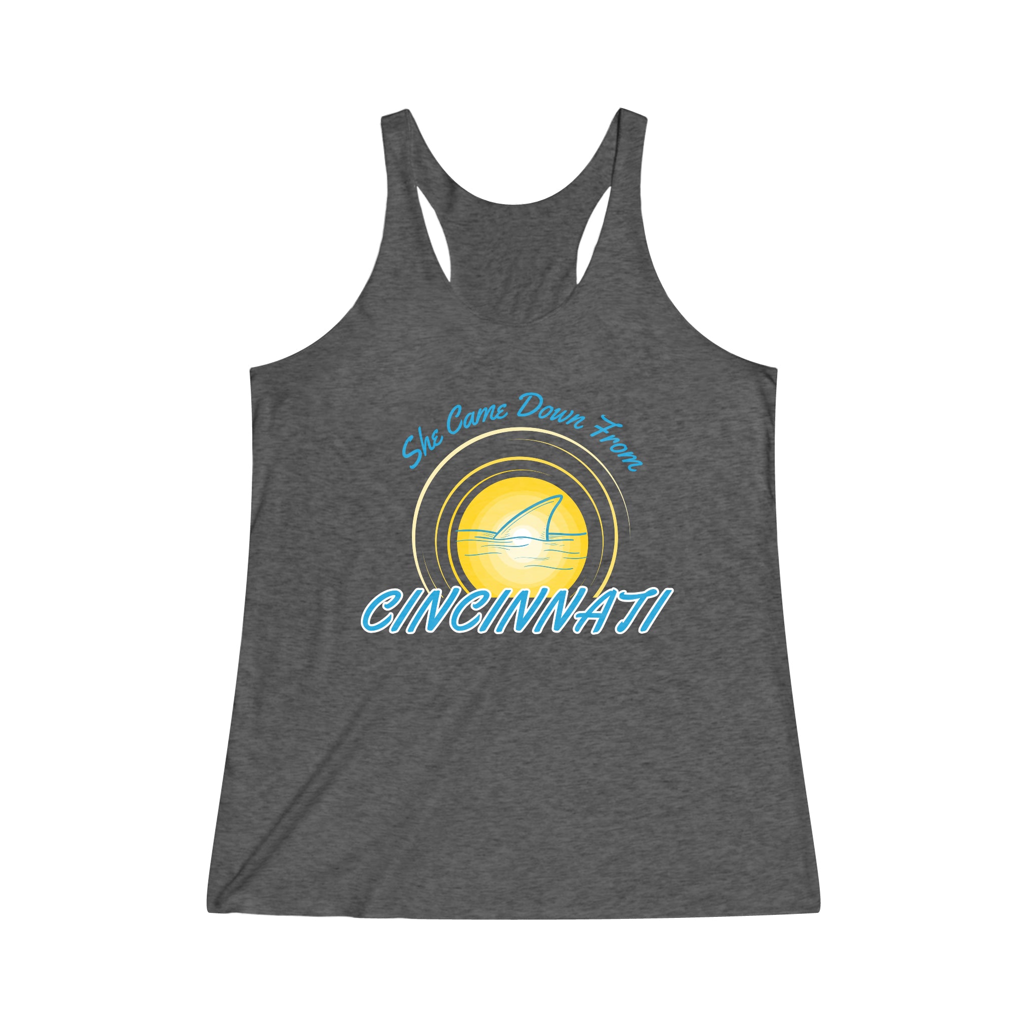 Women's Cincinnati Girl Graphic Super Soft Racerback Tank