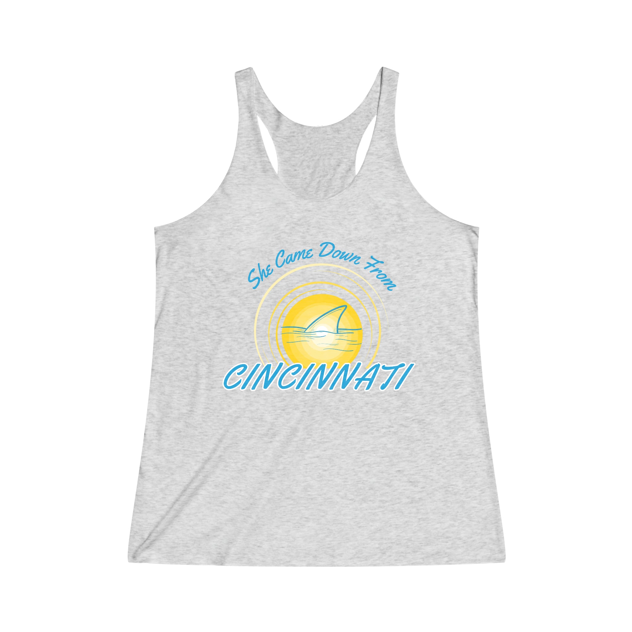 Women's Cincinnati Girl Graphic Super Soft Racerback Tank