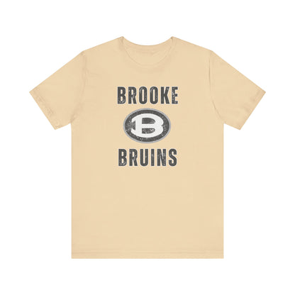 Adult Unisex Brooke Bruins Vintage Distressed Graphic Short Sleeve Soft Tee