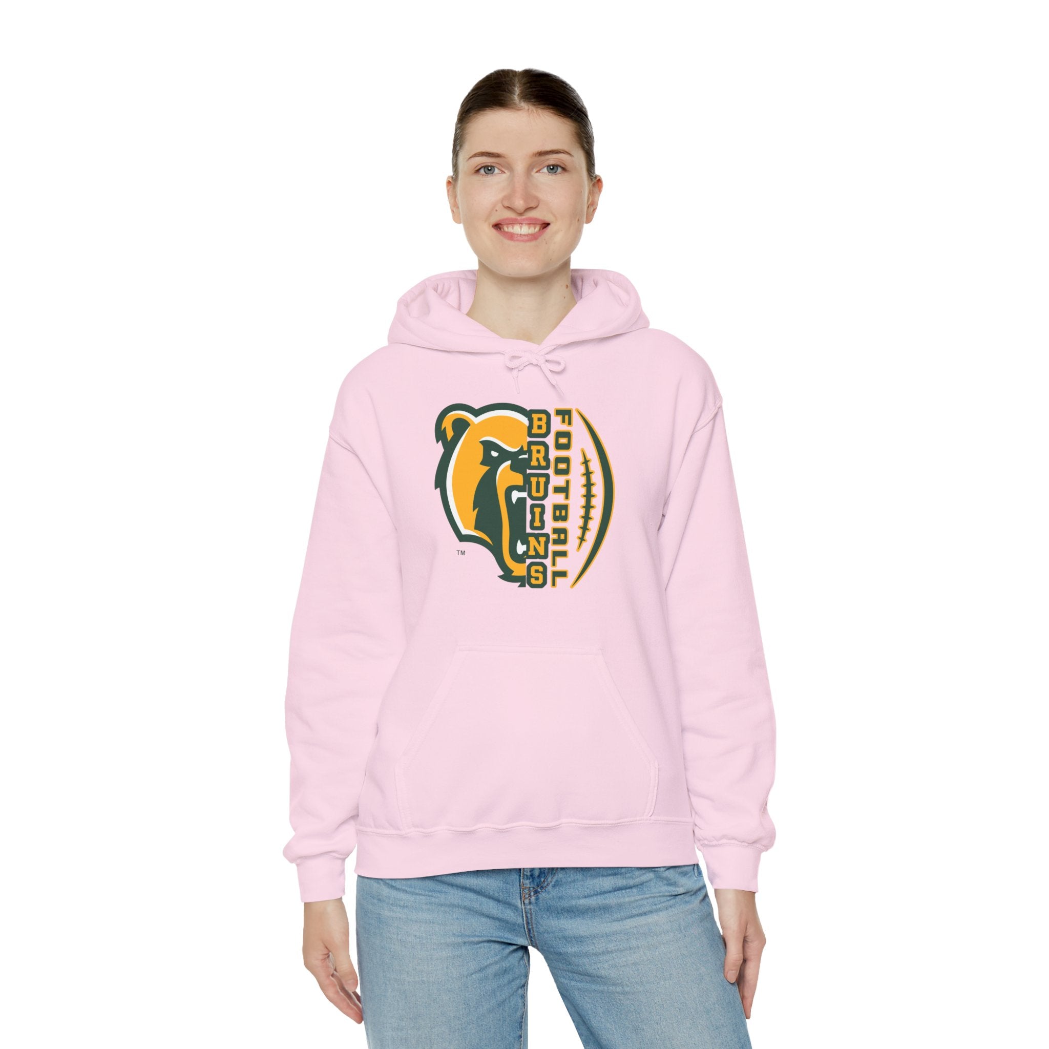 Adult Unisex Epic Bruin Football Graphic Graphic Hoodie