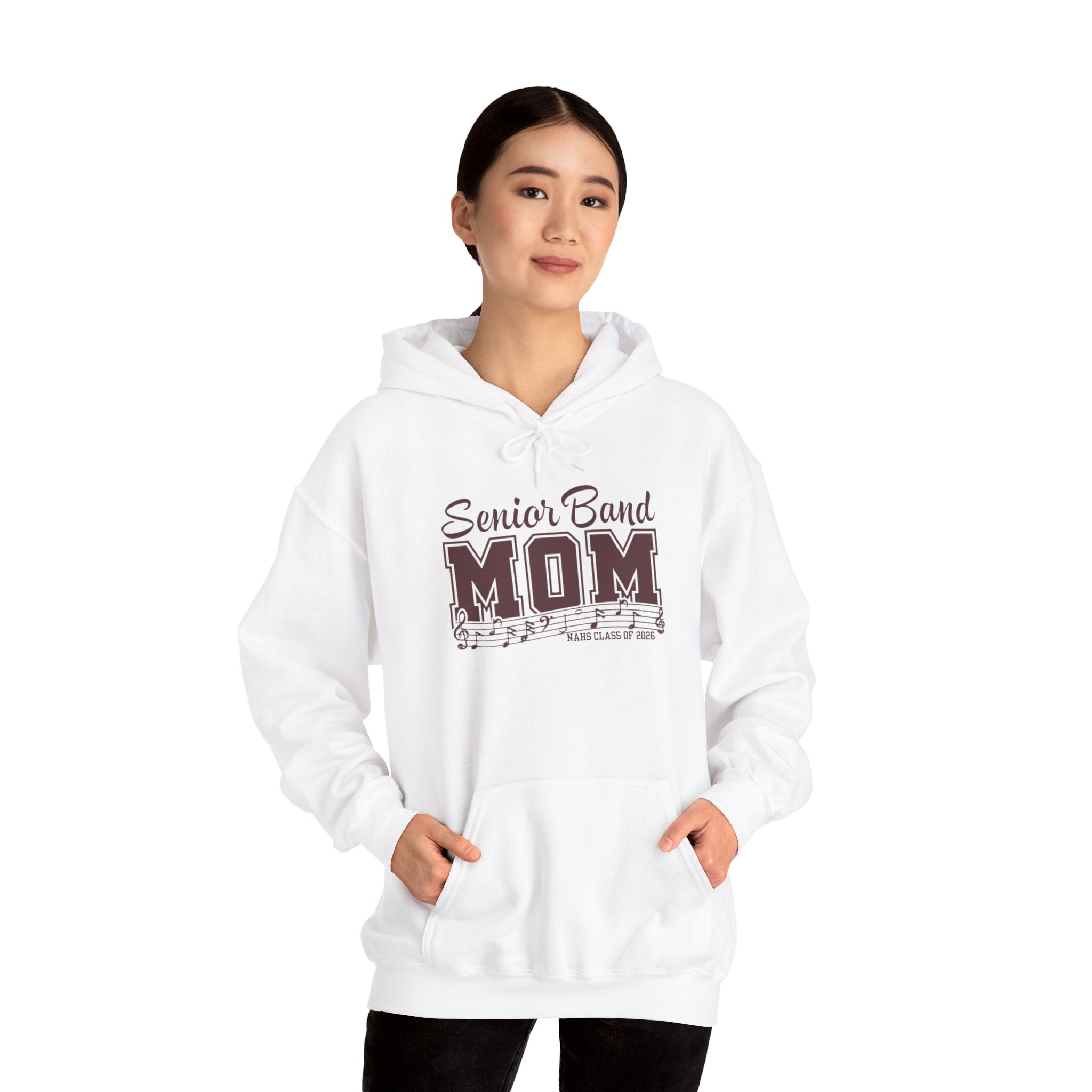 Adult Unisex Senior Band Mom NAHS Class of 2026 Hoodie