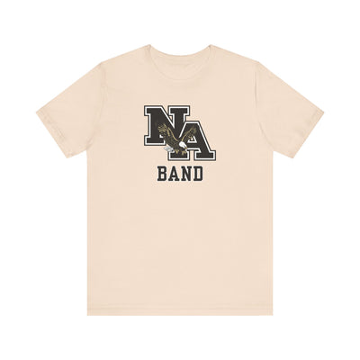 Adult Unisex New Albany Logo Band Graphic Short Sleeve Soft Tee