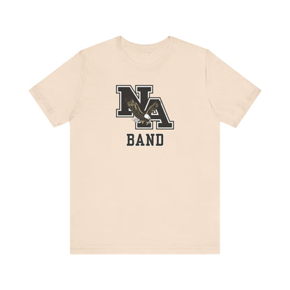 Adult Unisex New Albany Logo Band Graphic Short Sleeve Soft Tee