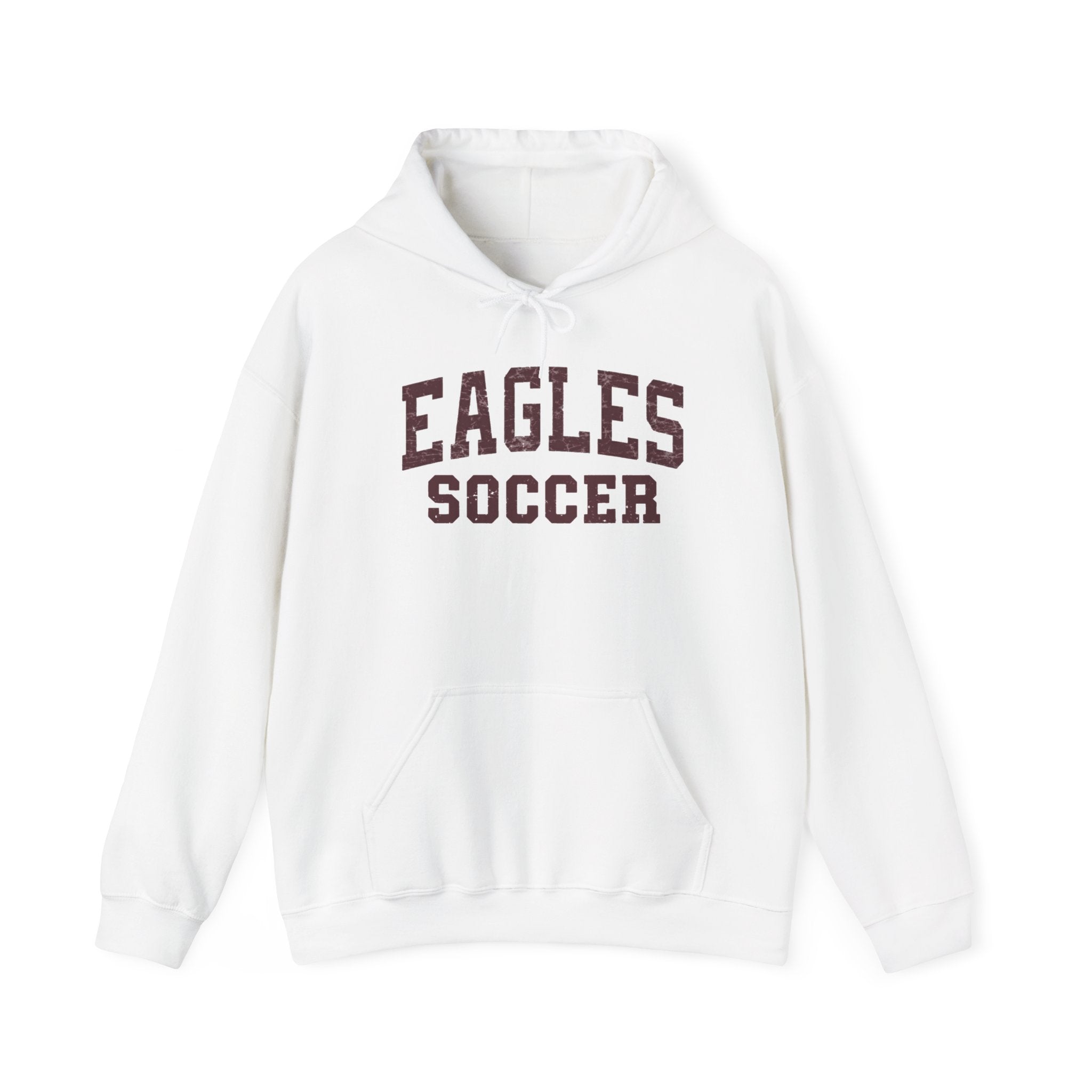 Adult Unisex New Albany Eagles Soccer Vintage Distressed Graphic Hoodie
