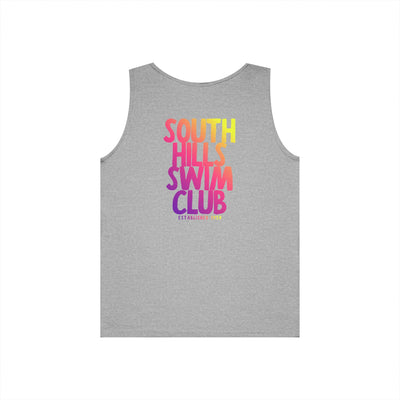 Adult Unisex South Hills Swim Club SHSC Ombre Graphic Tank